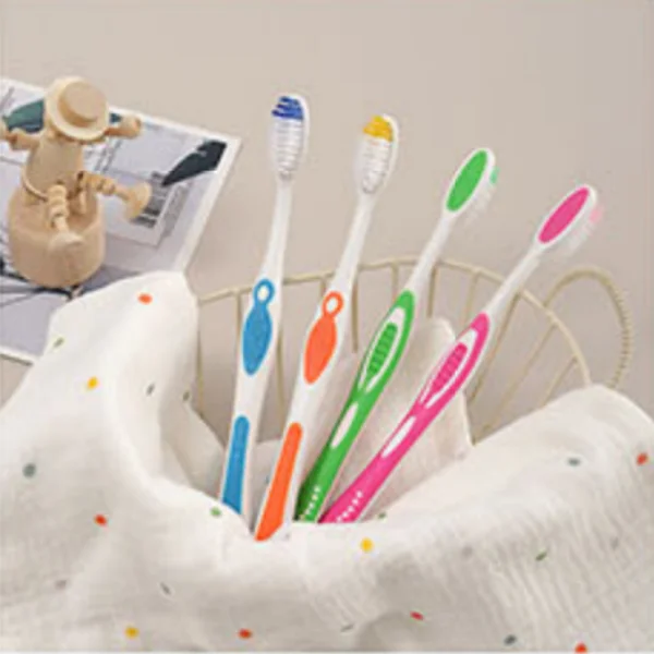 Teardrop Comfort Grip Dome-Head Toothbrush